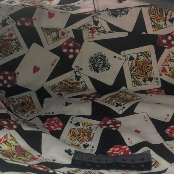 Vintage BRACIANO leather with sequins authentic quiet luxury, limited addition​​ - Picture 9 of 12